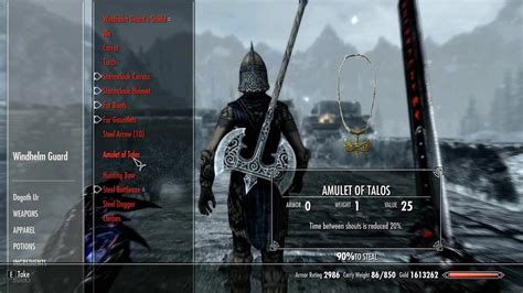 Where to find amulet of talos